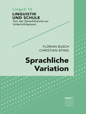 cover image of Sprachliche Variation